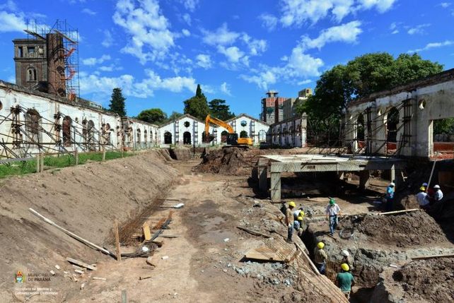El shopping que se levanta en un predio histórico
