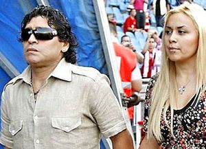 Aseguran que la novia de Diego Maradona perdi&oacute; su embarazo