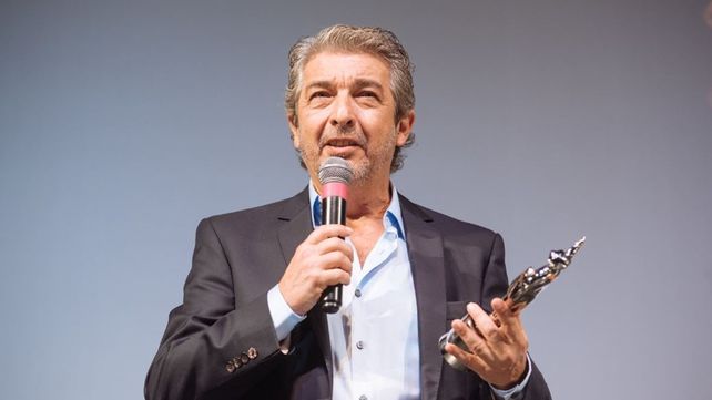 El actor argentino recibió un premio a la trayectoria.