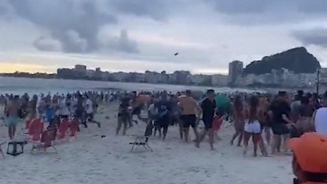 Disturbios en Rio de Janeiro: hinchas de Fluminense atacaron a los de Boca