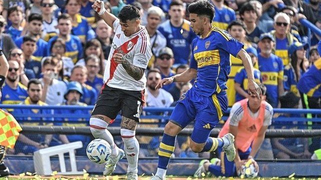 River derrota a Boca 1 a 0 en La Bombonera.