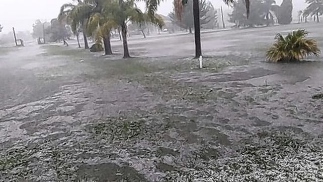 Lluvia en Arroyo Leyes