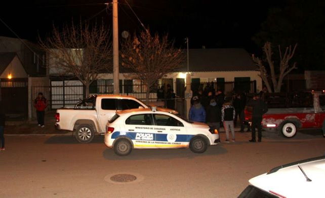 Barrio. El frente de la vivienda donde se produjo el asesinato.
