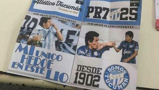 En Tucumán, un ciudadano puso su voto por La Pulga Luis Rodríguez