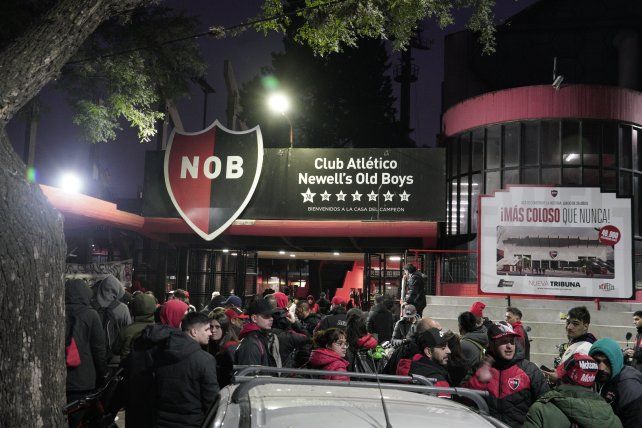 La marcha del martes en Newells.