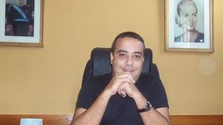 Silvio Barrionuevo, secretario general de Obras Sanitarias.
