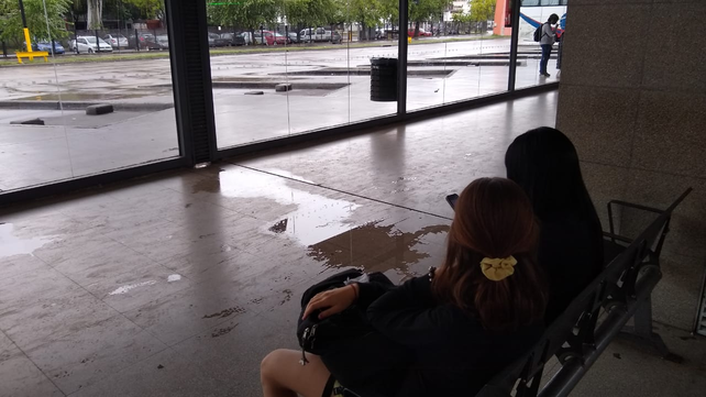 La Terminal de Ómnibus volvió a inundarse por los problemas de drenaje ...