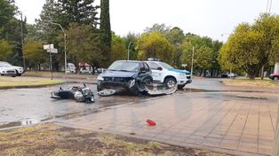 Pibe chocó y fue llevado al hospital grave e inconsciente