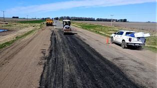 Según pudo confirmar La Capital, el primer frente de trabajo dispuesto por Vialidad Nacional comenzó sus tareas el lunes 8 en el sector urbano de Las Rosas.
