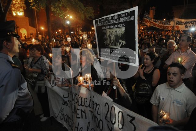 Santa Fe recordó a las víctimas y repudió 10 años de impunidad
