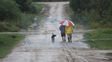el avance de una masa de aire frio provoca tormentas fuertes en la region