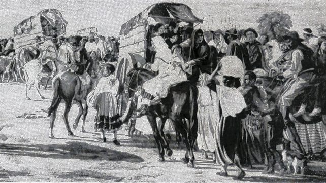 Éxodo oriental. Testimonio de la revolución federal