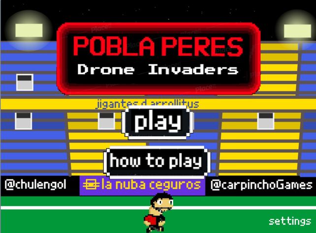 Lanzan un videojuego en el que Pablo Pérez destruye drones y esquiva tarjetas amarillas