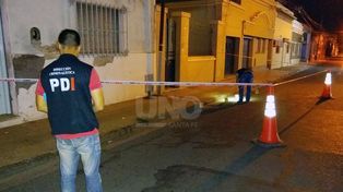 Imágenes del lugar del homicidio.