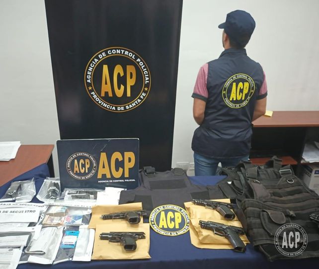 Los sospechosos fueron detenidos por la Agencia de Control Policial (ACP)