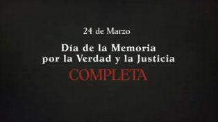 El mensaje del Gobierno nacional, a 50 años del inicio de la dictadura
