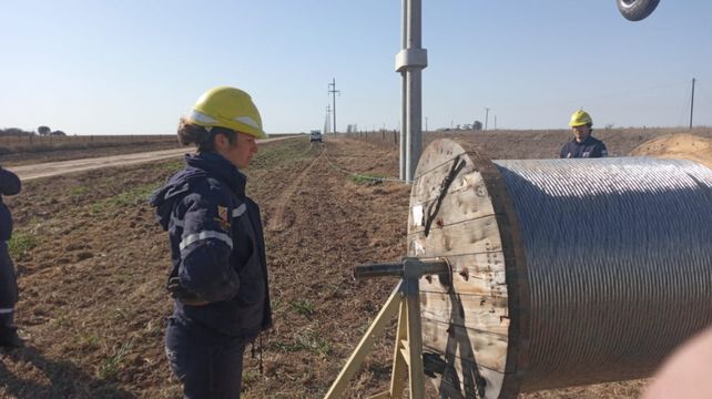 El tendido eléctrico de 33 kilovatios tendrá una extensión de 35