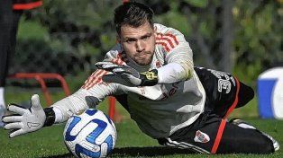 Ezequiel Centurión será el arquero de River en el Cementerio de los Elefantes.