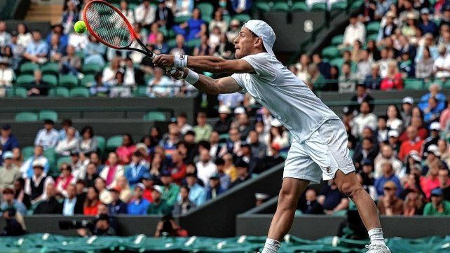 Schwartzman se despidió de Wimbledon en la segunda ronda