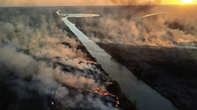 Incendios en el río Paraná: dos personas más detenidas
