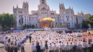 El Papa León XIV congregó más de un millón de fieles en una misa en Madrid