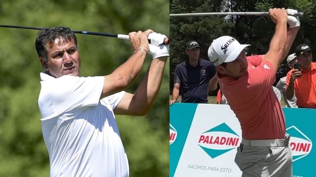 Ricardo González y Alejandro Tosti llegan a la definición del Abierto del Litoral de golf como líderes.