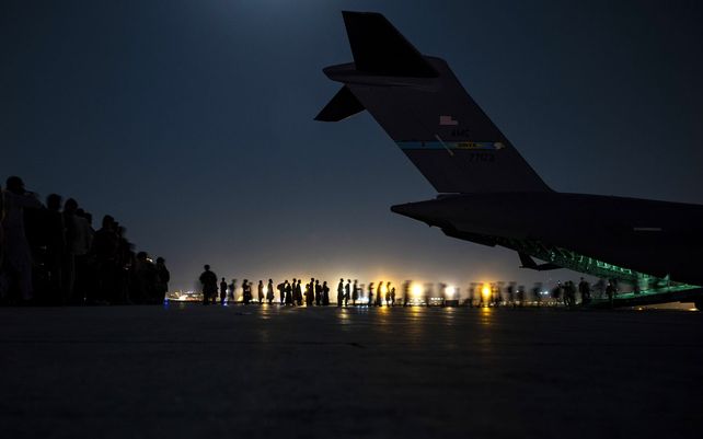 La tripulación de la Fuerza Aérea de EE. UU.