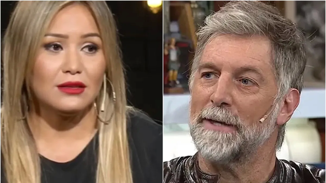 Karina fue víctima de las burlas del conductor Horacio Cabak.