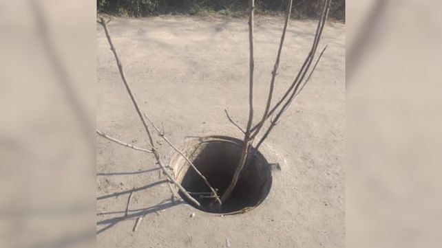 Un chico cayó en una alcantarilla y una rama le perforó el hígado, el diafragma y un pulmón
