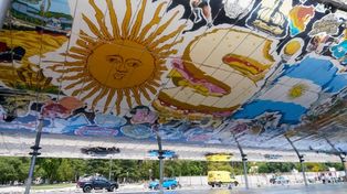 Costa Nueva: el mural de El Aura será cerrado por tramos para su etapa final de conservación