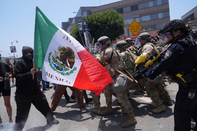 Pese a las protestas en Los Ángeles, Trump se mantiene firme contra la inmigración