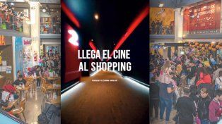 El shopping La Paz anunció la inauguración de sus cines