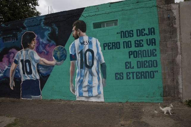 Maradona y Messi