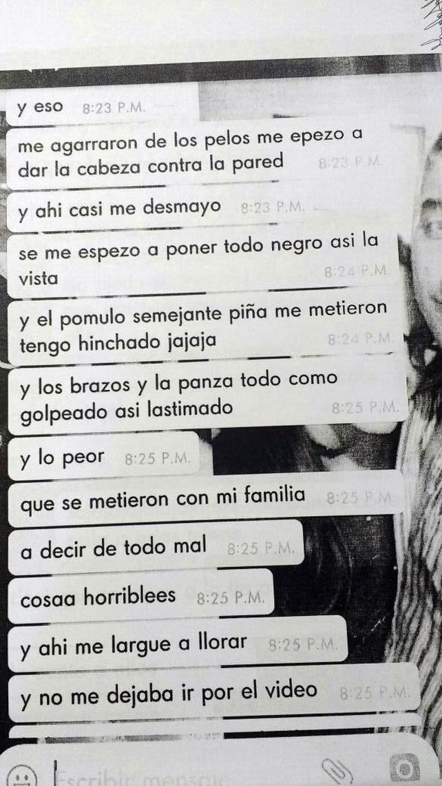 Caso Pastorizzo: Se conocieron contenidos de chats y audio que describe la violencia que padecía la víctima