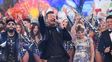 como fue la apertura de showmatch con trump, la la land y una lluvia de estrellas