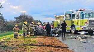 Choque fatal en la Autopista Santa Fe-Rosario: dos personas perdieron la vida cerca de Monje