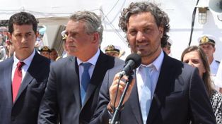 El canciller Santiago Cafiero y el titular de la AFI, Agustín Rossi, salieron públicamente a defender a Cristina Kirchner.