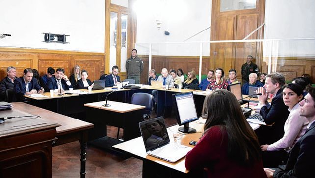 Última audiencia. El jueves pasado alegaron todas las defensas.