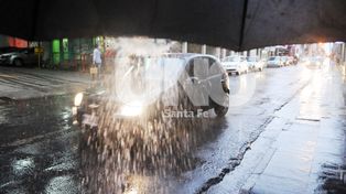 Llegó la lluvia y emitieron un alerta meteorológico por tormentas intensas para Santa Fe
