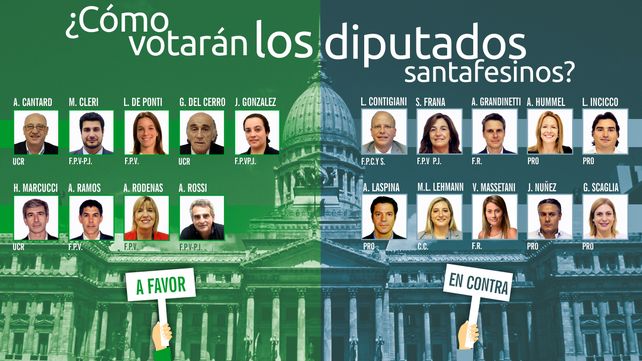¿Qué opinó cada diputado santafesino sobre el proyecto de legalización del aborto?