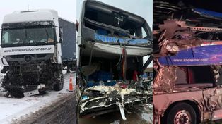 Once muertes en tres días en rutas nacionales: a las tres víctimas en Santa Fe se suman tragedias en Río Negro y Santa Cruz