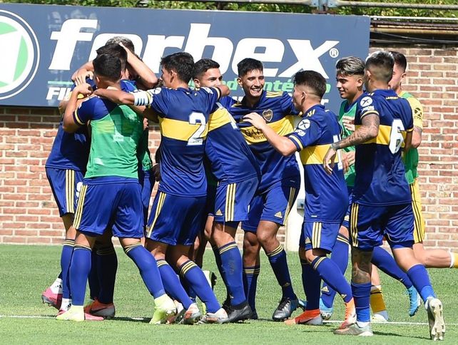 Luis Vázquez fue protagonista en la reserva de Boca Juniors