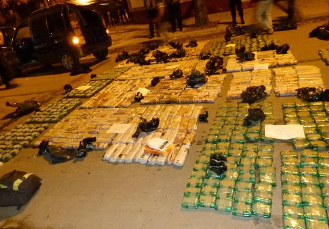 Circulaban. La detención de la pareja se dio el 4 de mayo del 2014. El hallazgo fue en un chequeo selectivo.