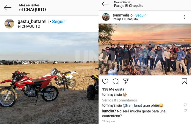 Descontrol en Playa Norte y El Chaquito: fiestas, carreras y masividad