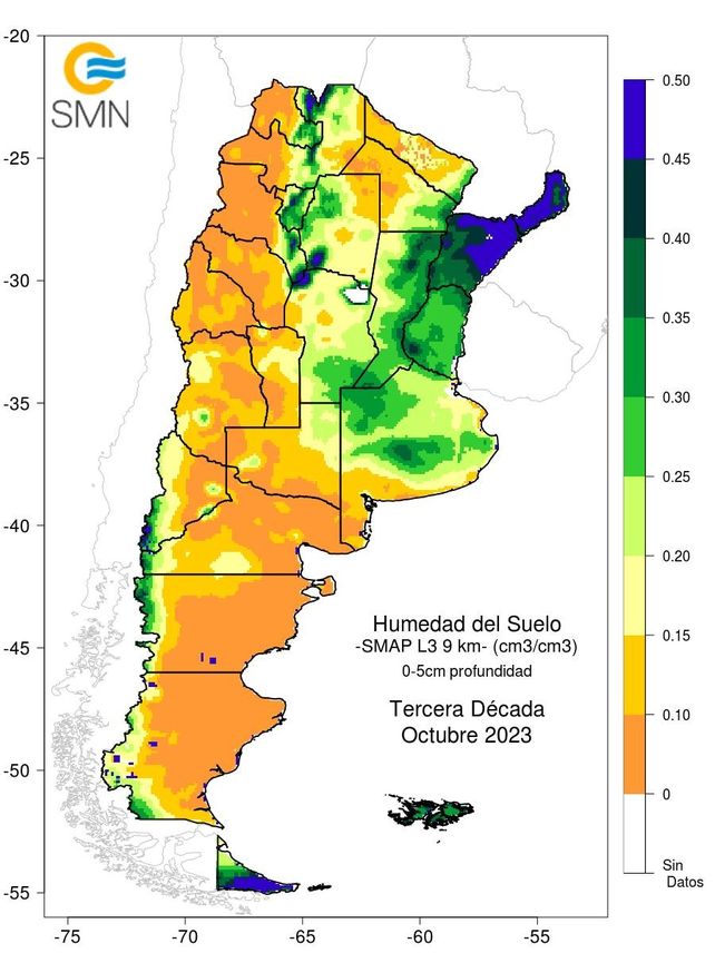 Clima y agro: un noviembre que dejara huellas