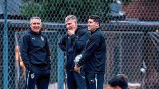 Martín Palermo volvió a Platense y ya dirigió su primera práctica pensando en Independiente