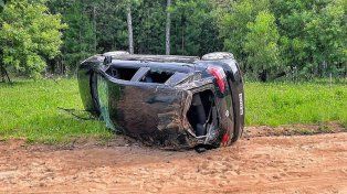 Volcaron cuando volvían de una fiesta en Concordia