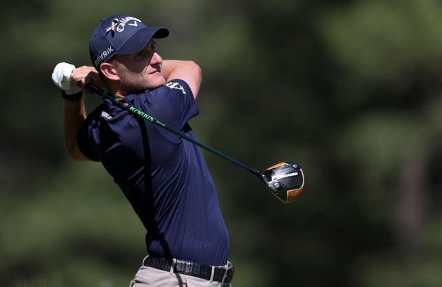 Emilian Grillo está séptimo en el Abierto de Golf de Southampton.