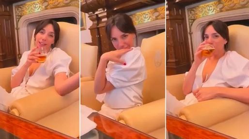 Escandaloso video de Alberto Fernández y Tamara Petinatto en Casa Rosada: Te amo