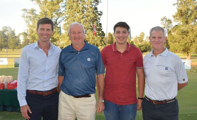 Rómulo Bertoya, Norberto Gruffat, Alan Strallnicoff y Michael Ferguson Rómulo Bertoya, Norberto Gruffat, Alan Strallnicoff y Michael Ferguson